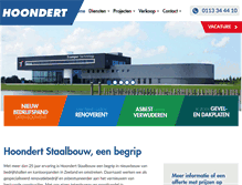 Tablet Screenshot of hoondert.com